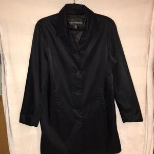 Weatherproof Garment Company Women’s Black Raincoat-Size M
